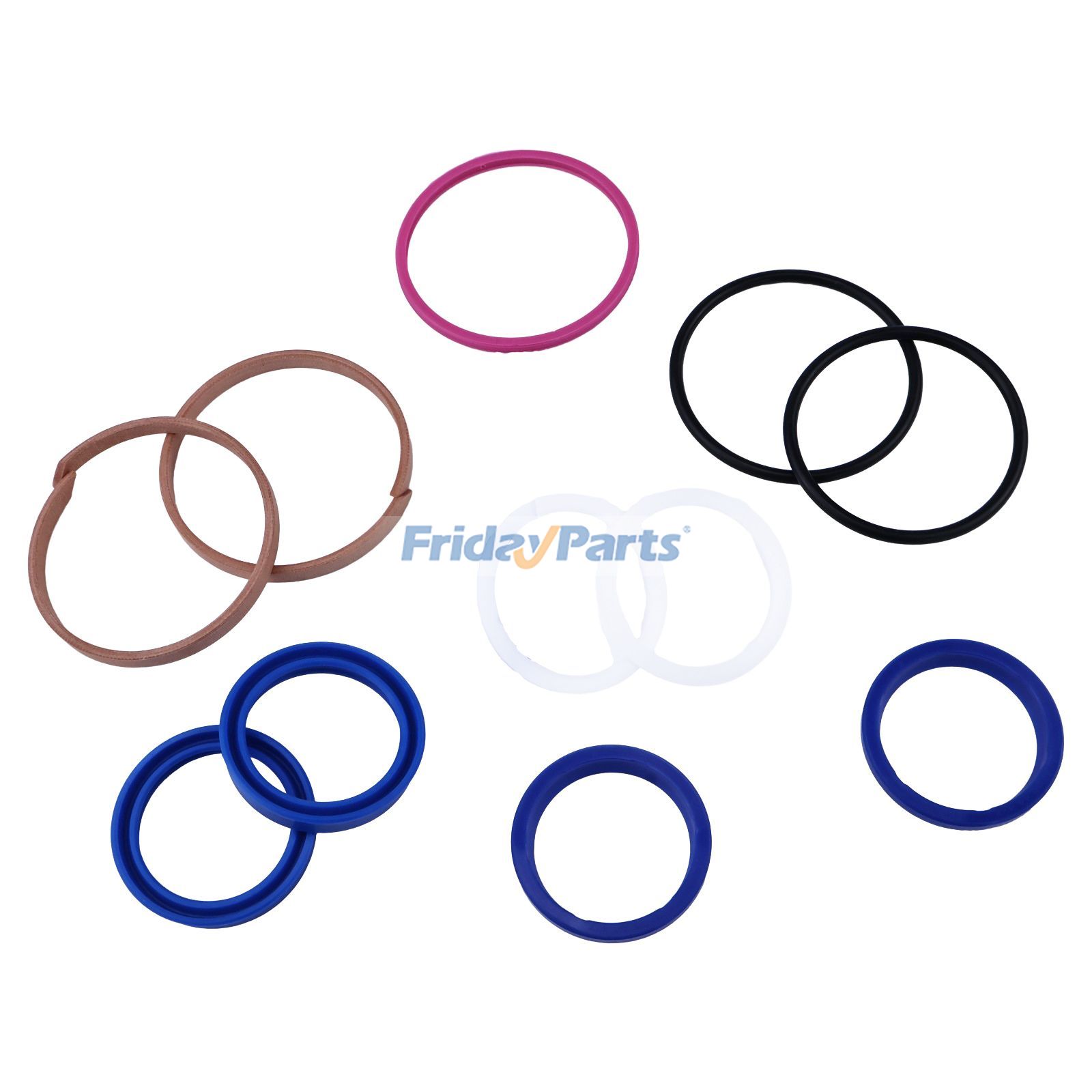 Dichtungssatz für Servolenkungszylinder CAR49101 1537615C1 für CASE Traktor 4210 4230 MX90C CX100 CX50 CX60 CX70 CX80für Für CASE