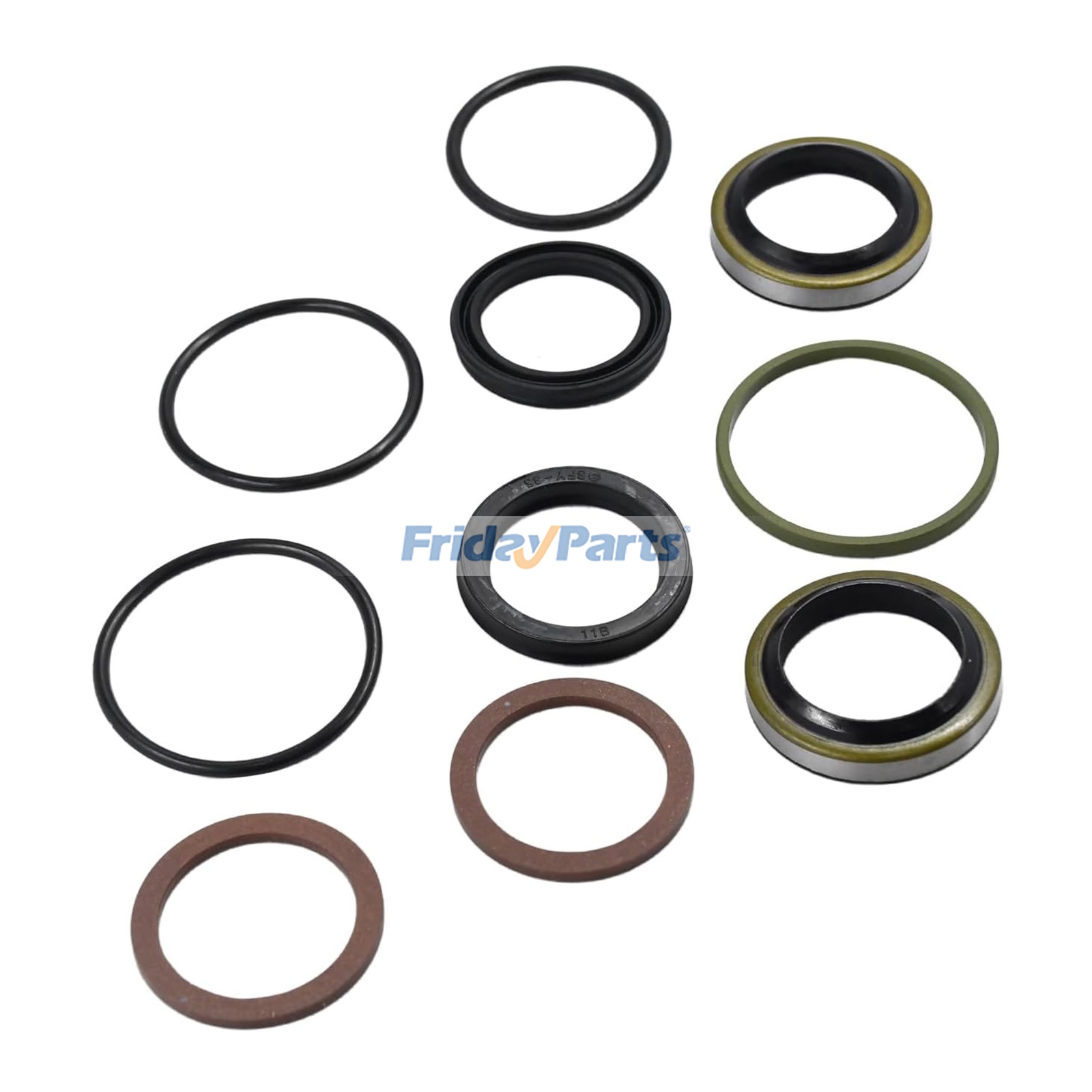 Power Steering Cylinder Seal Kit TC432-37950 for Kubota Tractor L4600DT L4600H L4701DT L4701H L4802DT L4802DTM L4802H