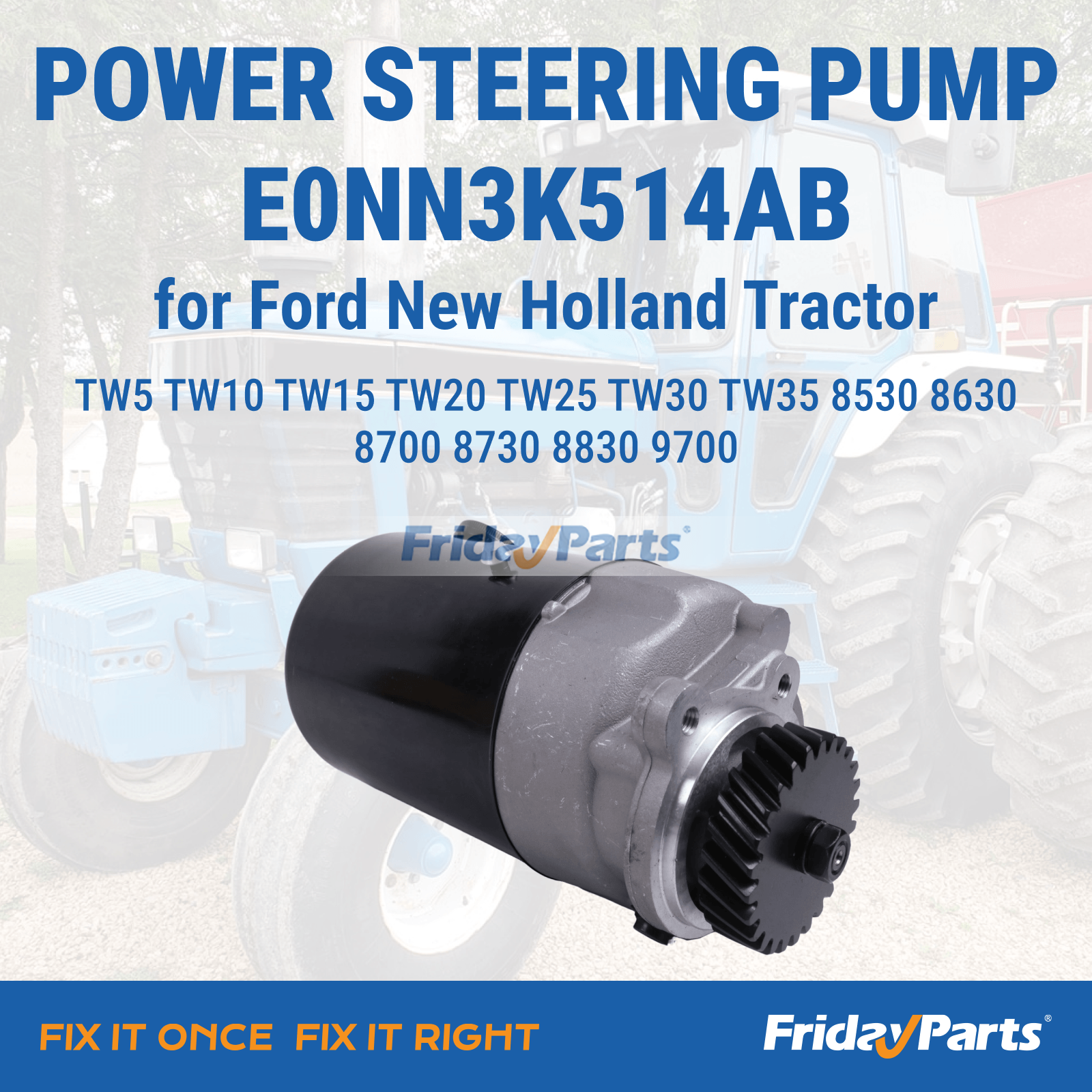 Power Steering Pump  for Tractor