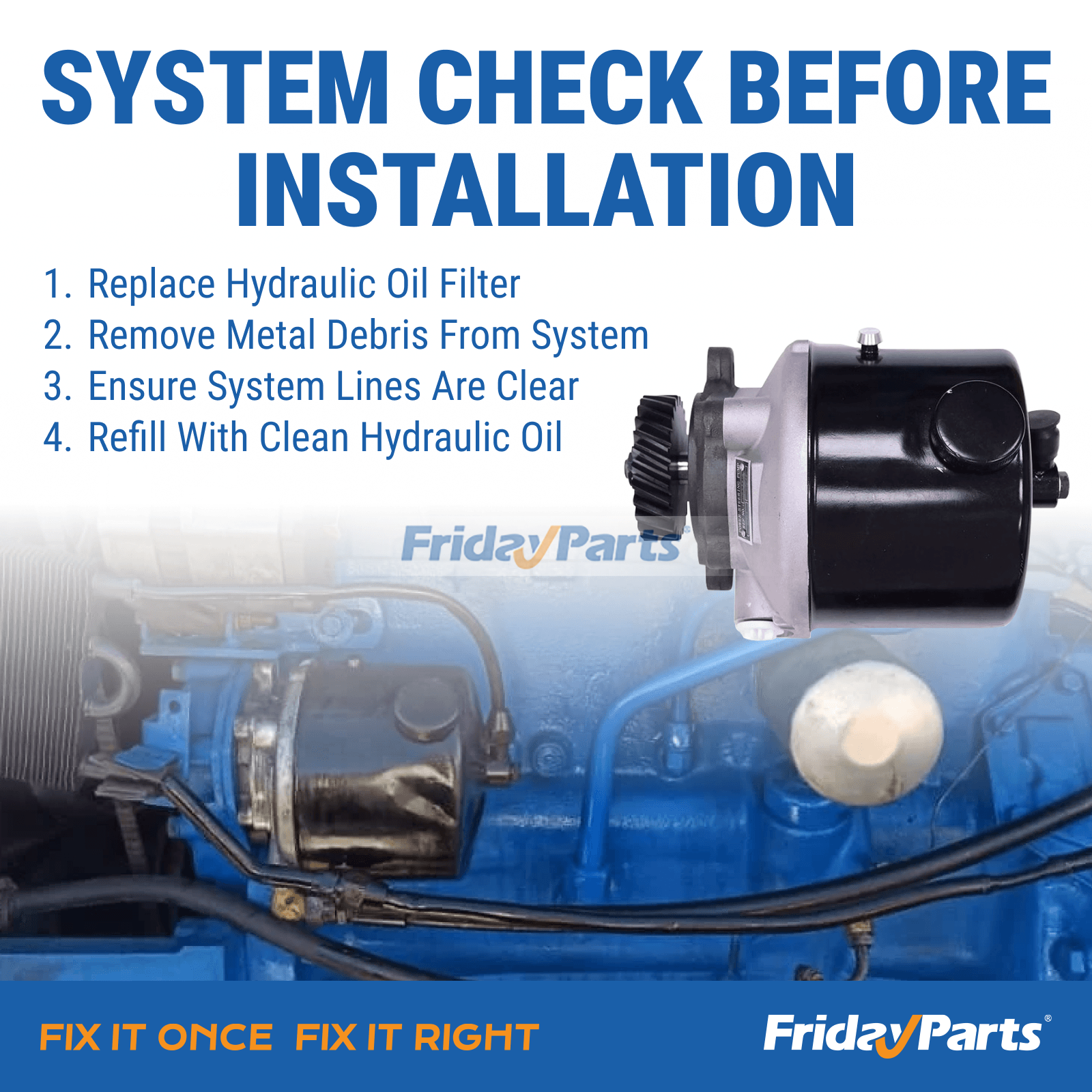 パワーステアリングポンプ 83917194 フォード ニューホランド トラクター 445D 450 455 540 540A 540B 545 545A 545C 545D 550 555 555A 555B 655 655A