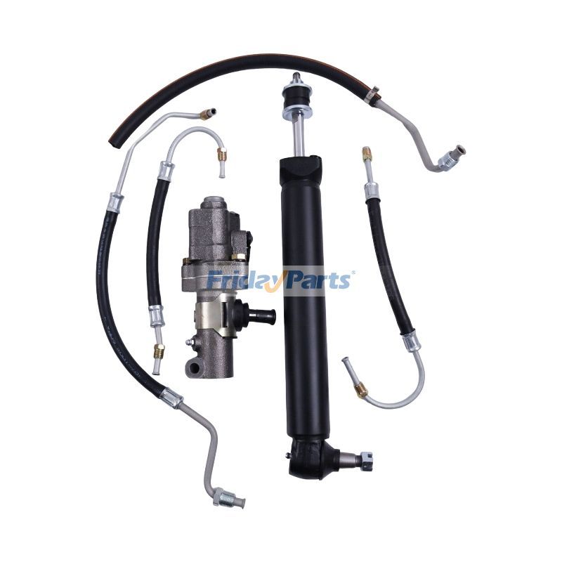 FridayParts Power Steering Valve Cylinder & Hose Kit 5.3L 5.7L 7.0L 7.4L 1963-1979