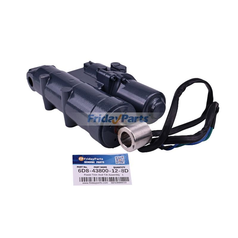 6C5-43880パワーチルトトリムモーターヤマハ船外モーター4t F40- 50-60 hp F50TLR F60T 6C5-43880-00 6C 6H1-43880 パワーチルトトリムモーター ヤマハ船外機 55HP 60HP 70HP