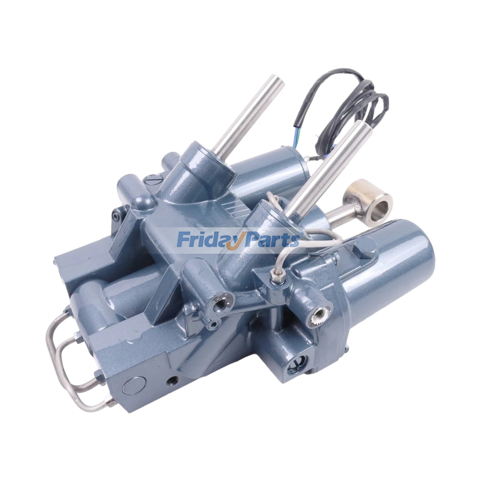 Conjunto da unidade de ajuste de inclinação e trimagem elétrica 6H1-43800-15-4D para motores de popa Yamaha de 60 HP, 70 HP, 80 HP, 75 HP e 90 HP.