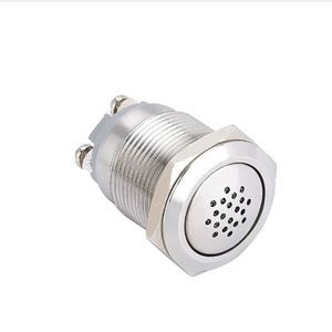 Powerful Sound Output Metal Buzzer GQ16B-M-DC24V