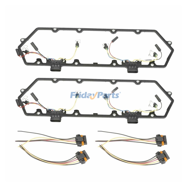 Powerstroke Valve Cover Gasket & Motorcraft Glow Plug Kit F4TZ-6584-A F4TZ-9D930-K for Ford E-350 F-250 F-350 7.3L 1994-1997
