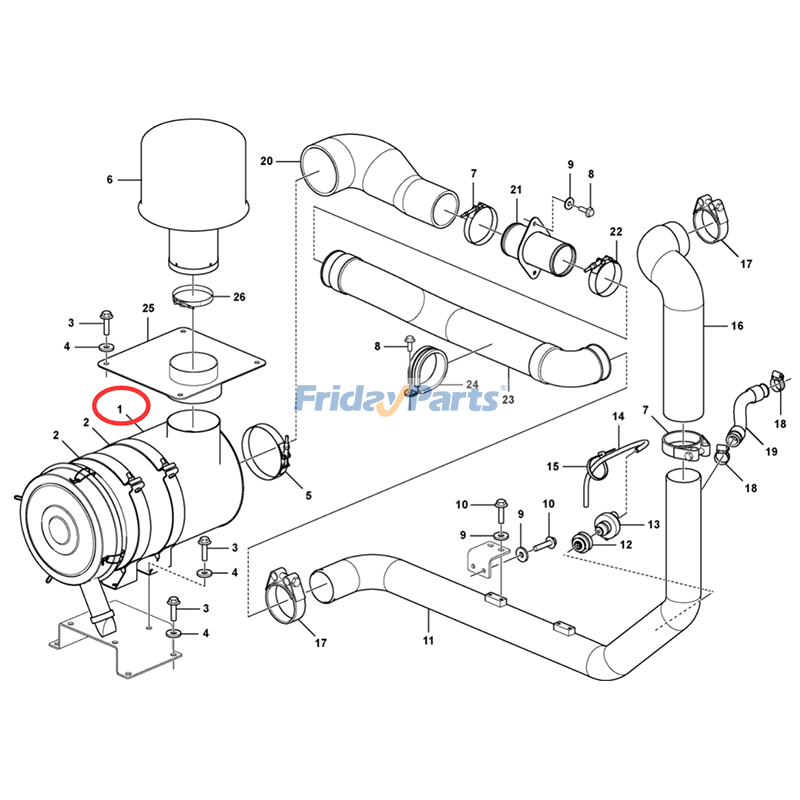 FridayParts Pre-Cleaner
