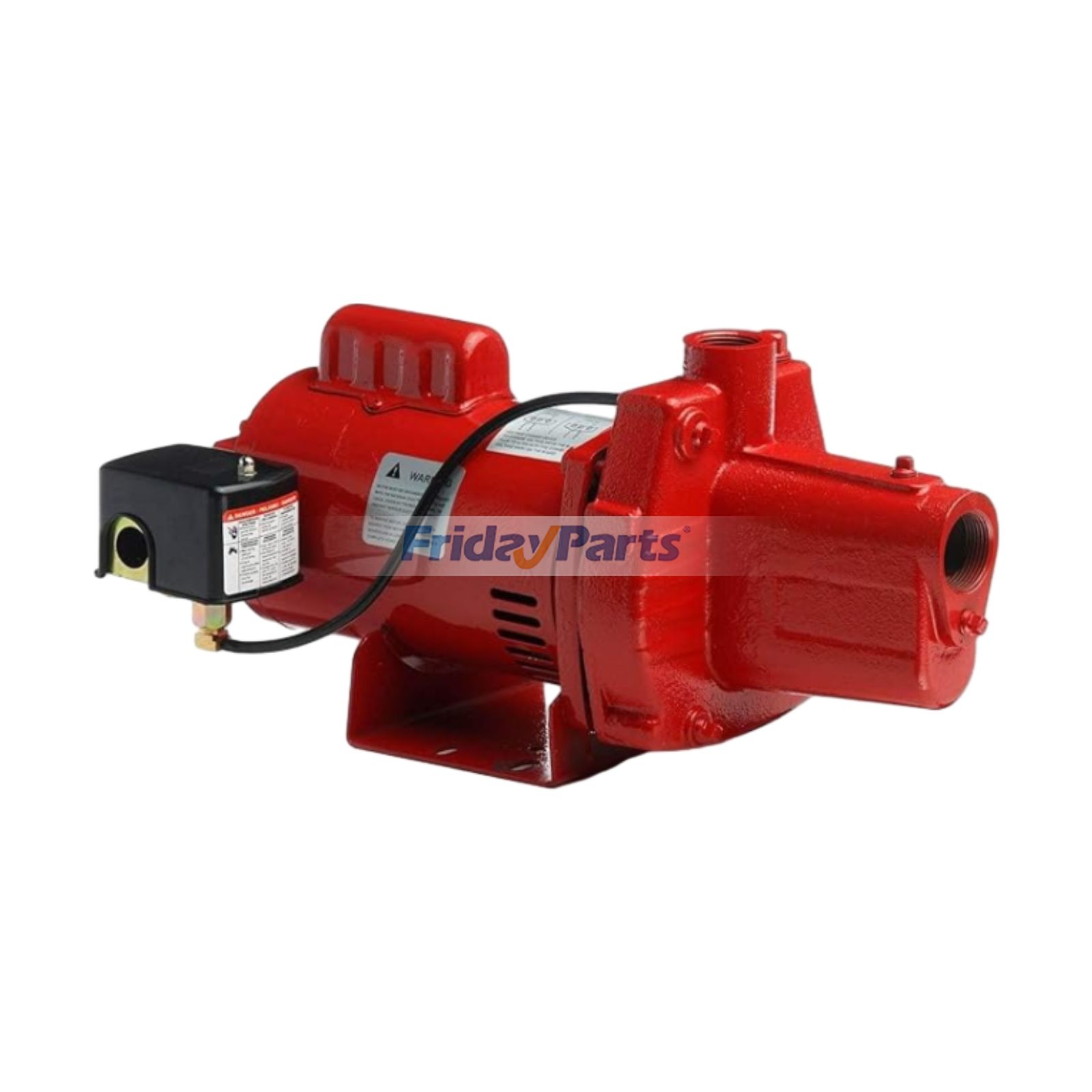 Bomba de chorro premium de hierro fundido para pozos poco profundos - Reemplaza la Red Lion RJS-100-PREM 602208