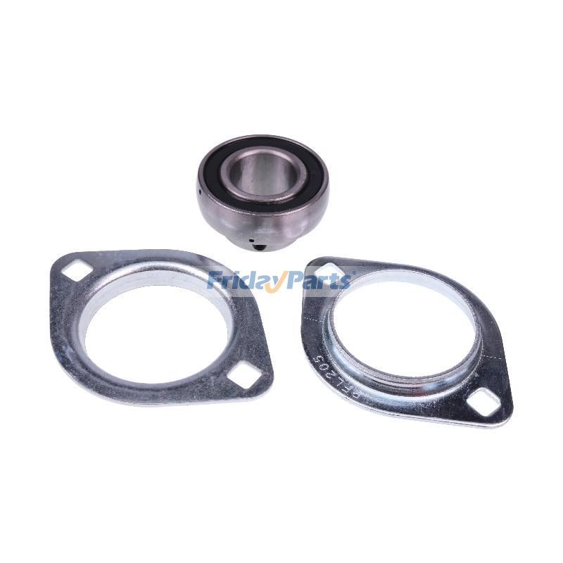 Cojinete de brida de 2 pernos de acero prensado SBSFL205-16 SBPFL205-16