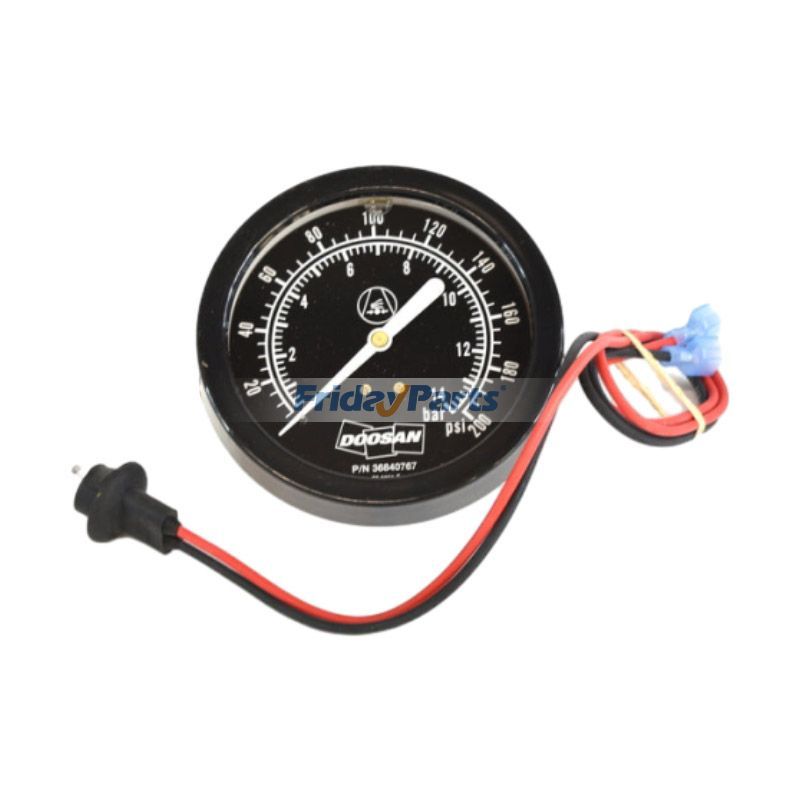 Manometer 36840767 für Doosan-Luftkompressor XHP1070WCAT-T3 XHP1170WCAT-T3 HP1600WCU-T4i XHP750WCAT VHP750WJD