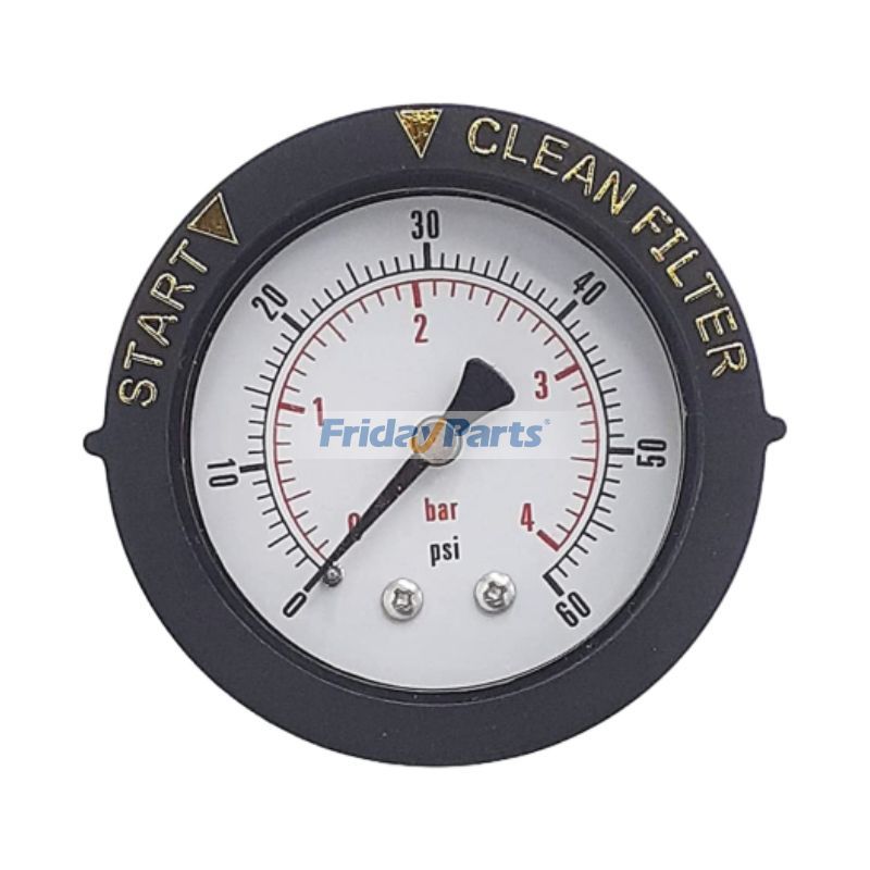 Manometer ECX2712B1 für Hayward-Filter DEP100 C5030 HCF7303C C4030 C3030 C2030 DEP100 DE7220 EC65 EC65A EC75 EC75A