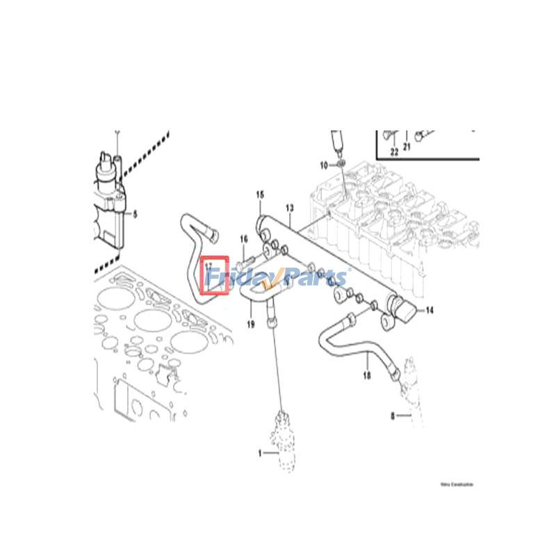 Pressure Oil Pipe for Compactor,Excavator,Loader