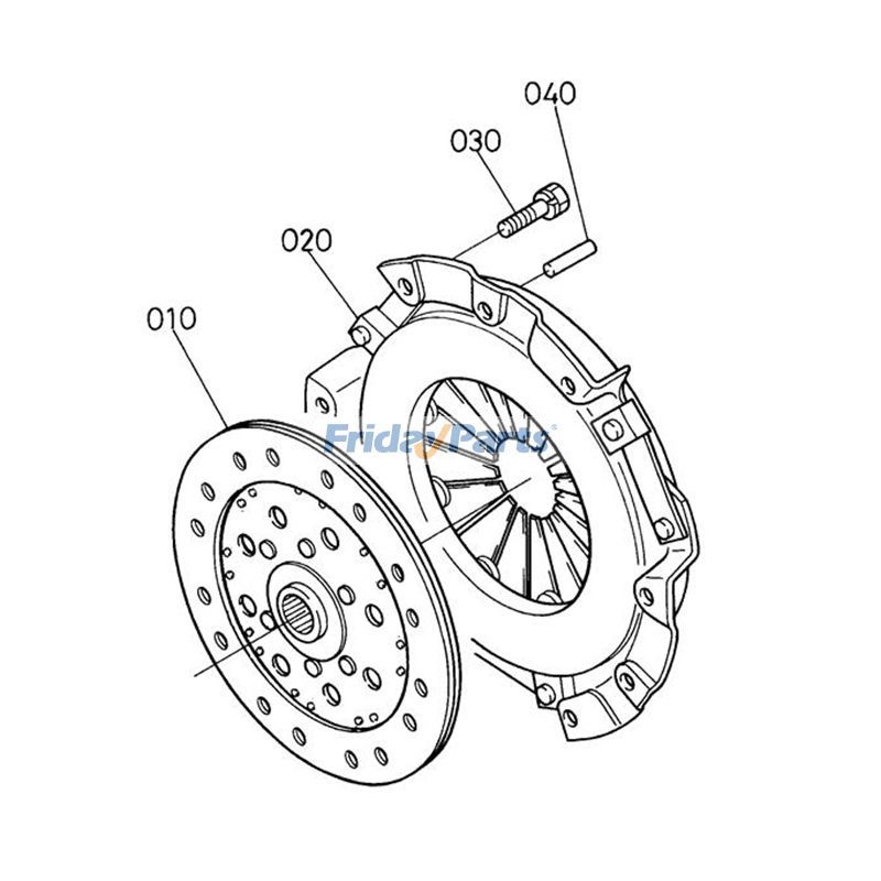 Pressure Plate B7500D L2501H L3800H L3901H in Stock in China,USA