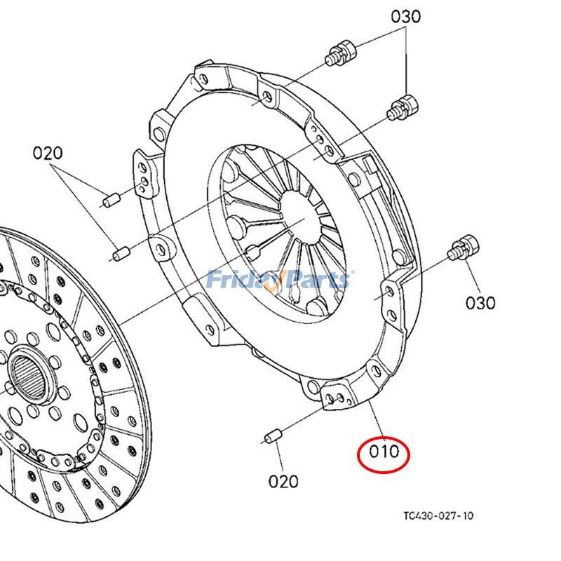 FridayPartsで圧力プレートを購入