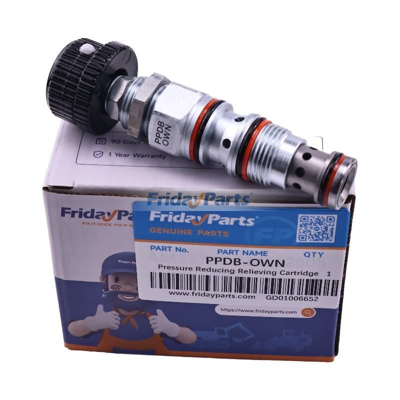 Cartouche de réduction de pression PPDB-OWN pour Sun Hydraulics
