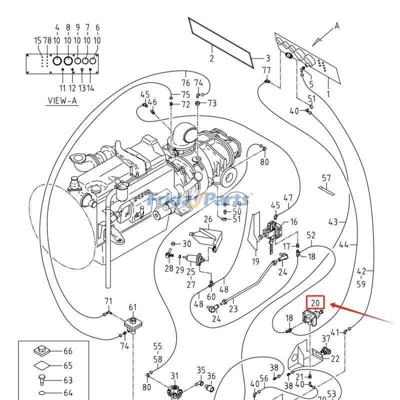 Conjunto regulador de presión 36400-06301 para compresor de aire de tornillo Airman PDS750S-4B1 Para Airman,Para OTRA MARCA