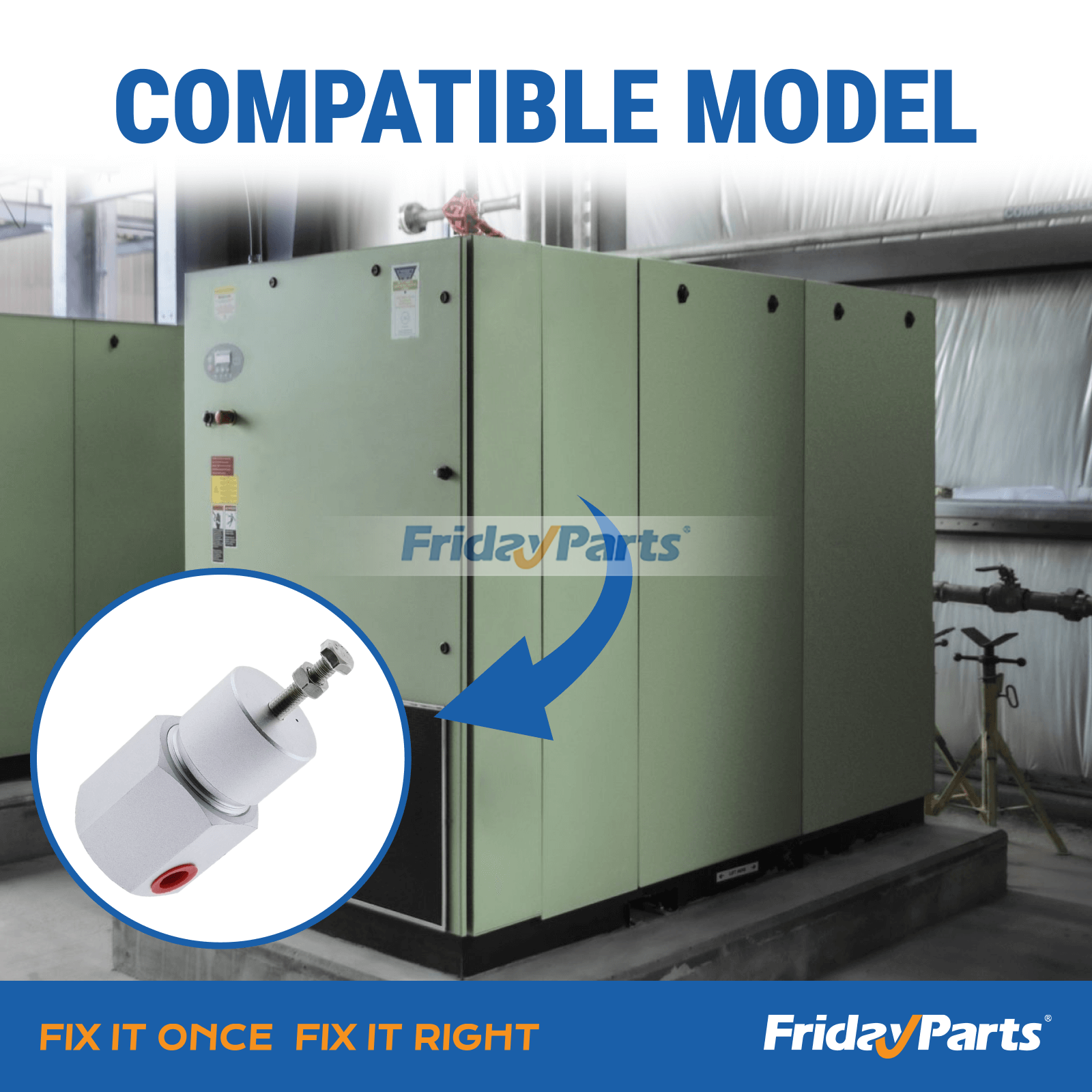 FridayParts Pressure Regulator Valve
