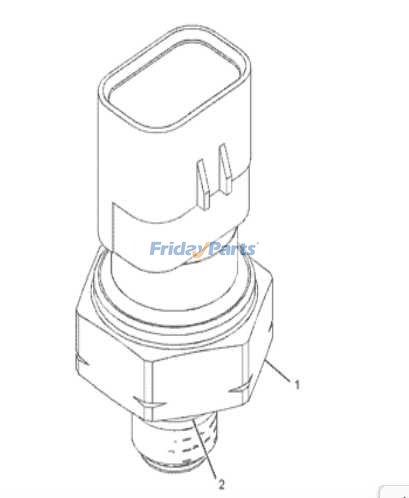 Pressure Sensor for Compactor,Dozer,Engine,Excavator,Loader,Off-Road Truck,Tractor