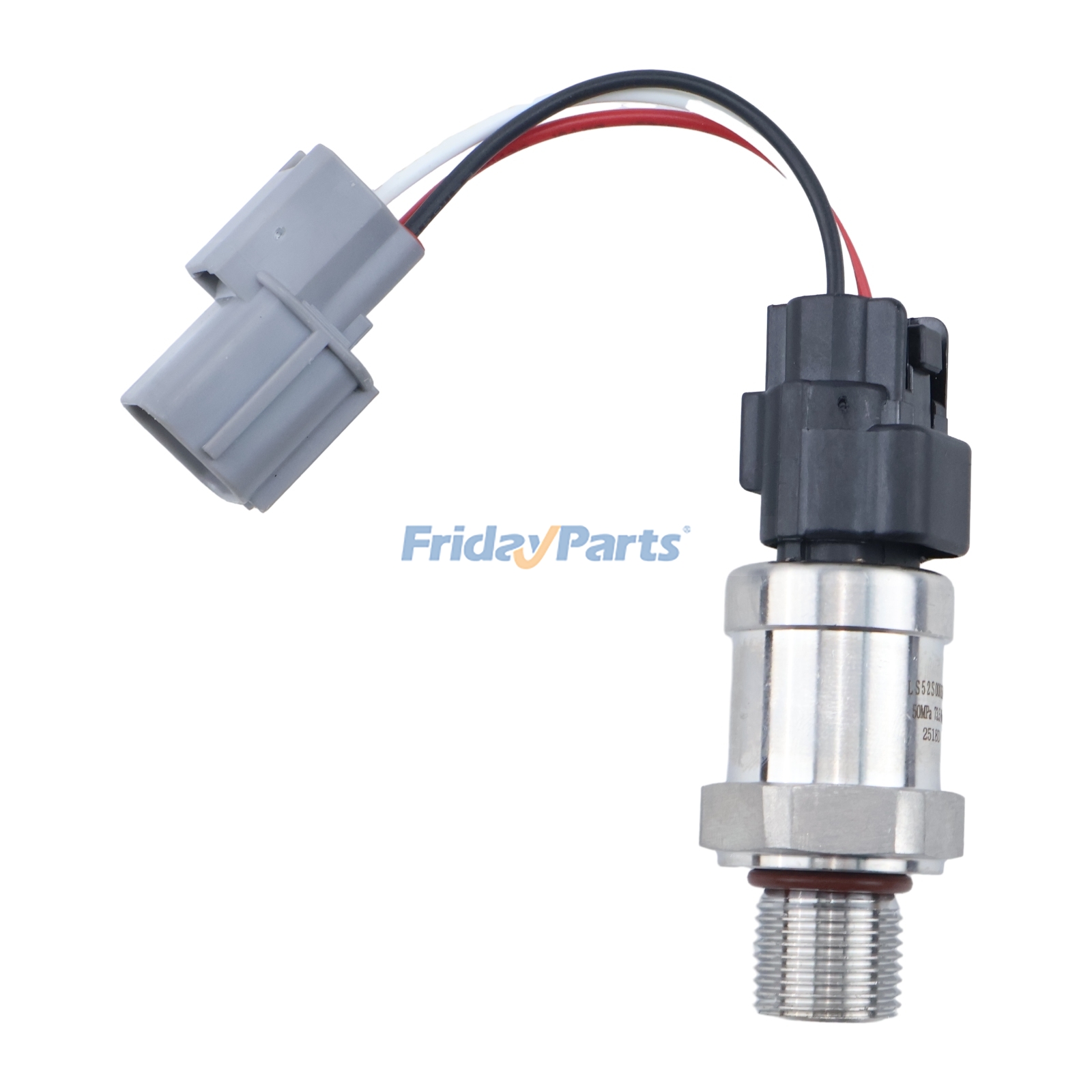 Pressure Sensor With Plug LC52S00002P1 LS52S00015P1 LC52S00002P2 for Kobelco Excavator SK200LC-6 SK210LC SK330LC SK200 SK115 SK290LC SK135 SK250LC SK200-6