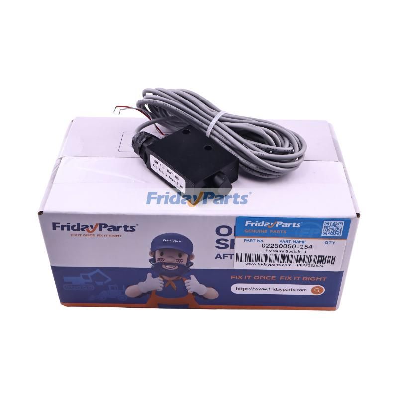 Pressostat 02250050-154 pour compresseur d'air Sullair