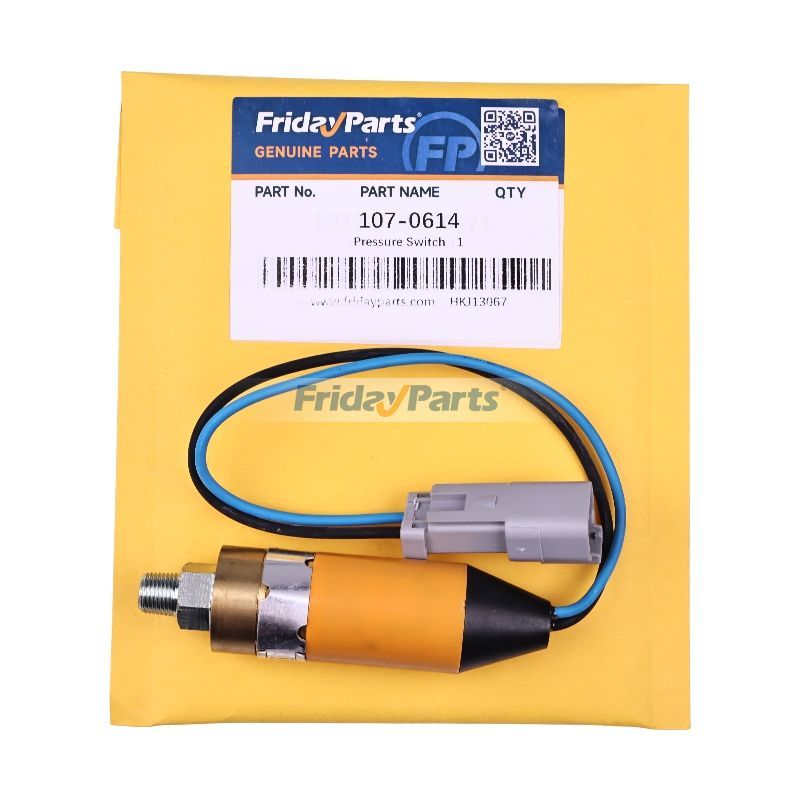 Pressostat 107-0614 pour moteur Caterpillar CAT G3406 3054C 3116 3408E Tracteur HA771 HA871