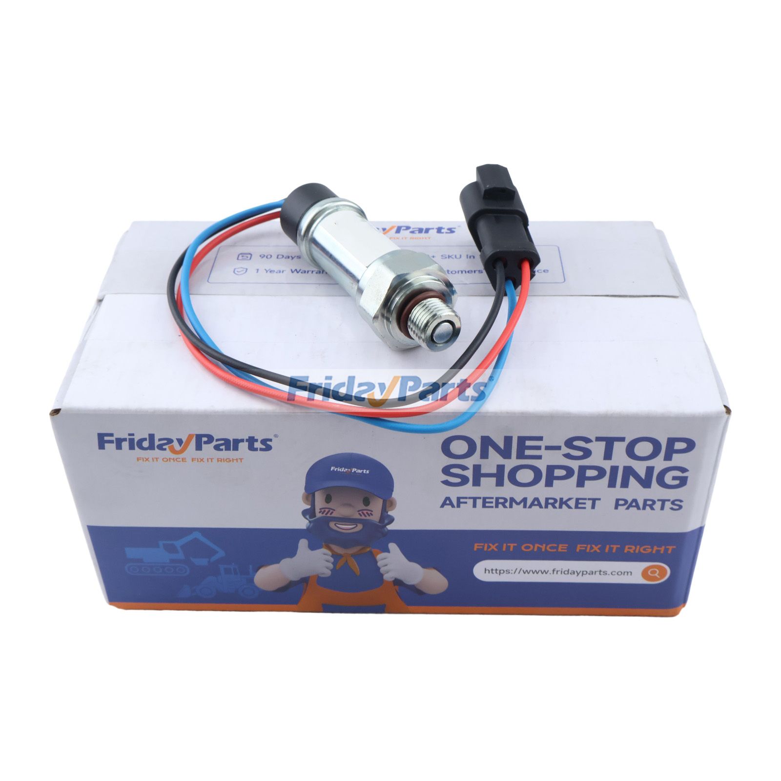 Interruptor de presión 459-2599 para motor Caterpillar CAT C11, camión volquete de carga R1700G