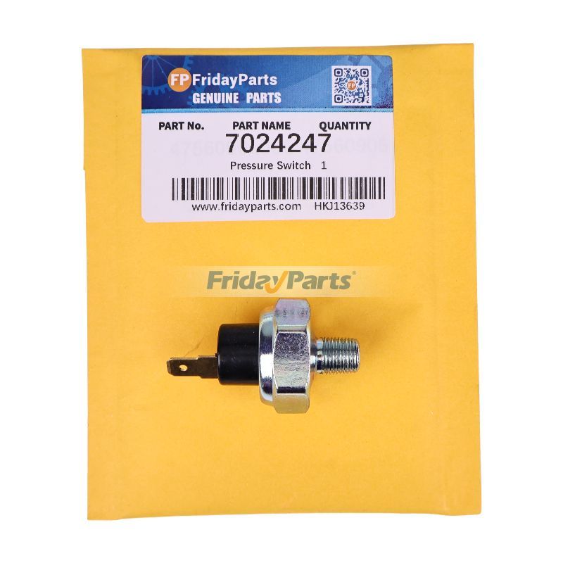 Pressure Switch 7024247 for Bobcat Loader A770 S750 S770 S850 T750 T770 T870