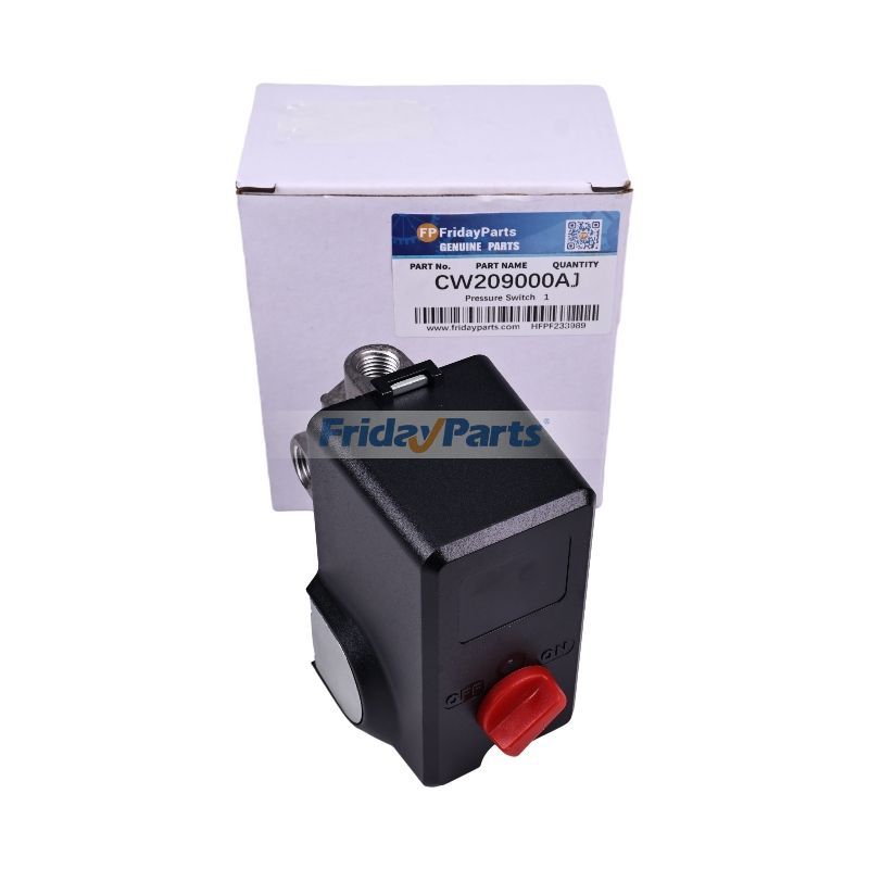 Interruptor de presión CW209000AJ CW209000AV para compresor de aire Campbell Hausfeld VT631538 VT613106 VT623103