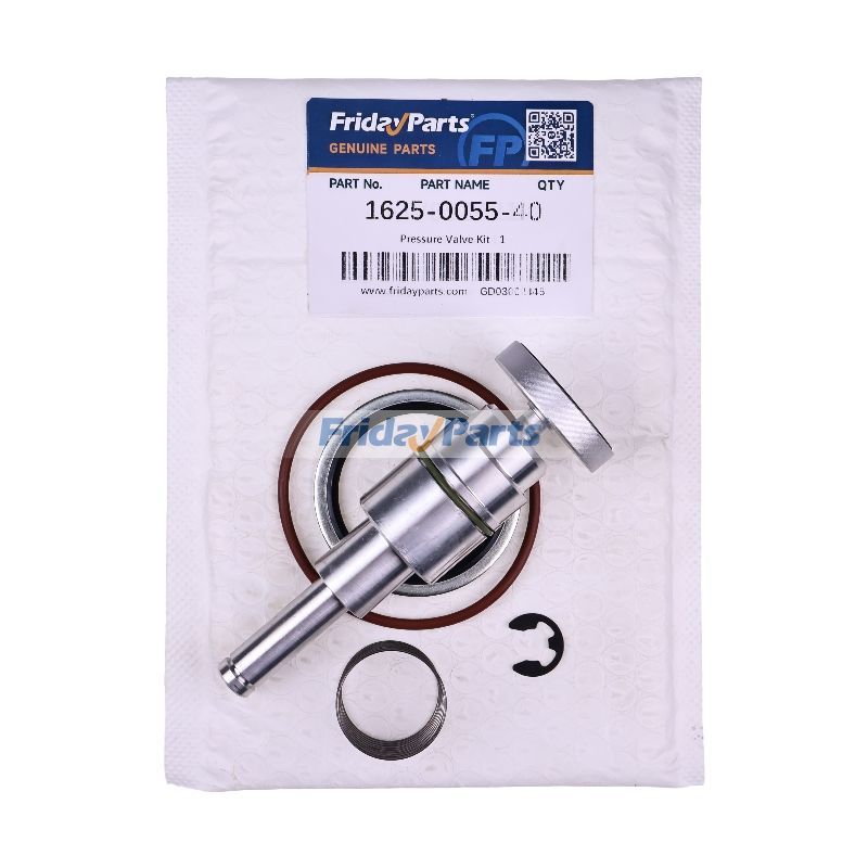 アトラスコプコ エアコンプレッサー GA15 GA18 GA22 用圧力バルブキット 1625-0055-40