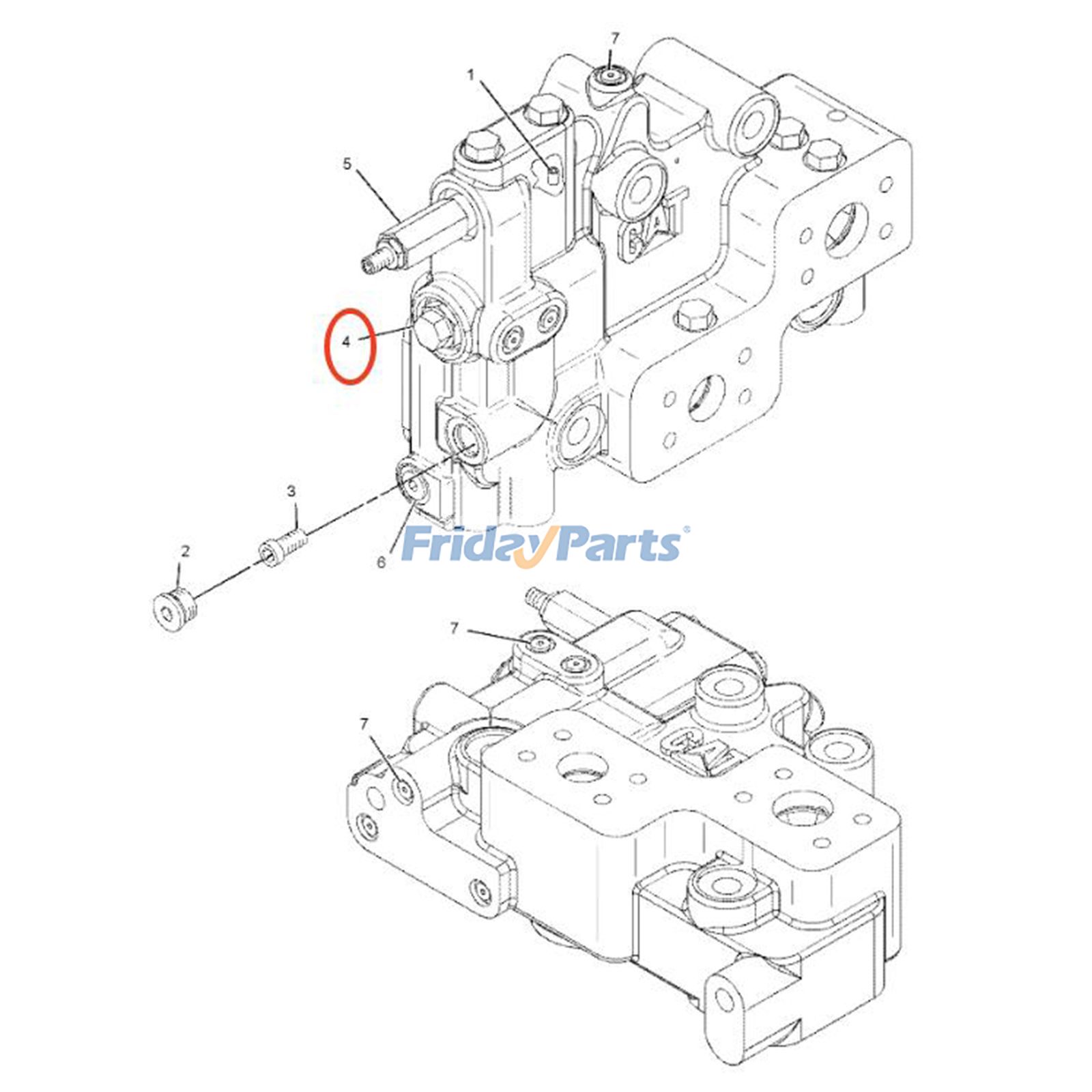 Pressure Reducing Valve for Engine,Excavator,Loader