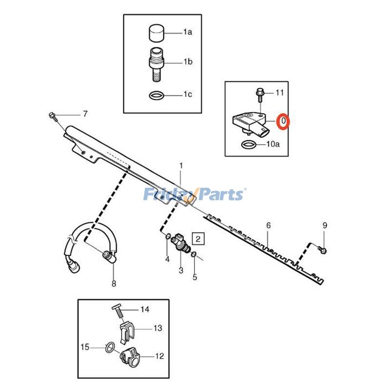  Pressure Sensor For VOLVO