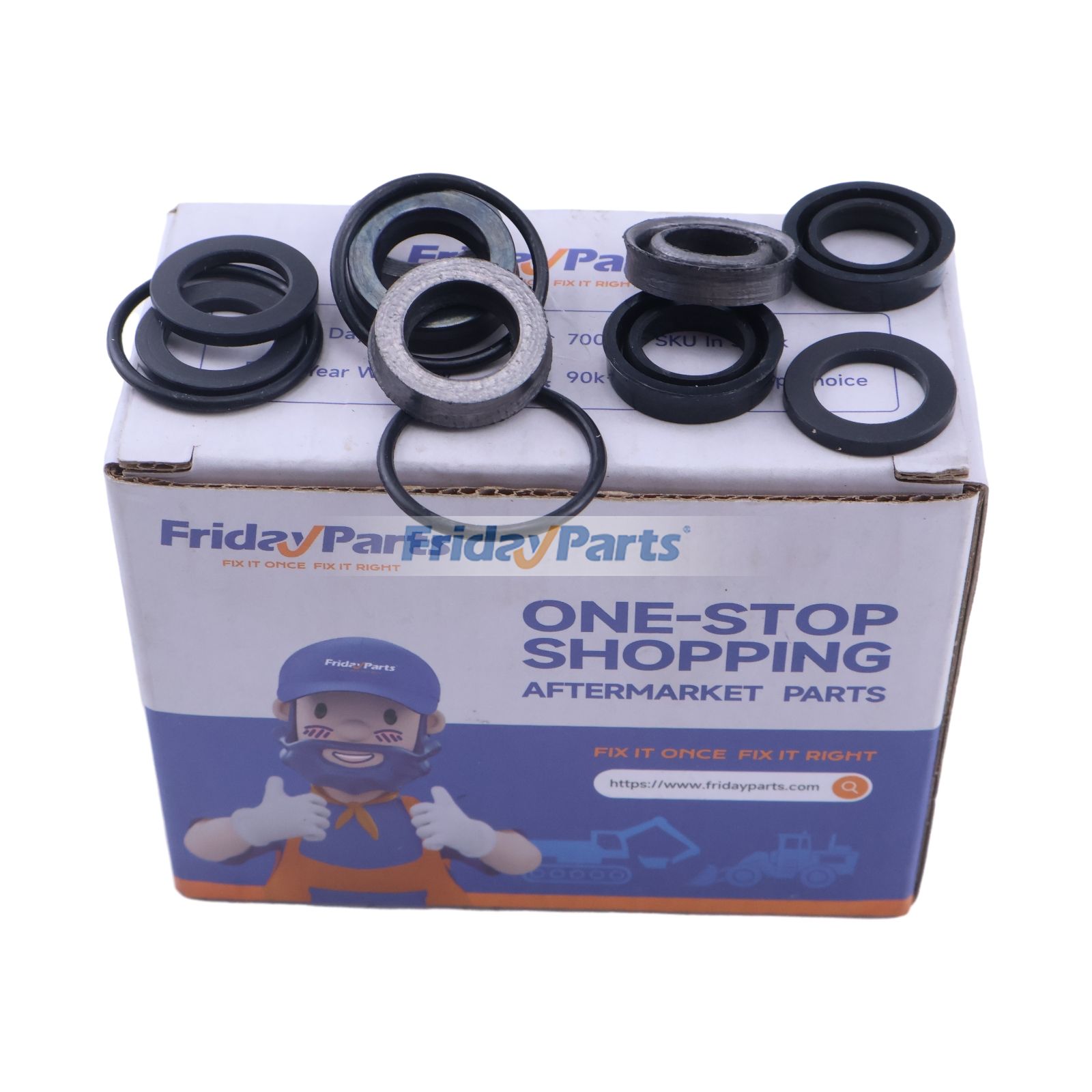 Kit de juntas para hidrolavadora 7106733 para Dewalt 53BRD35, 53BRD38 y 53BRD40