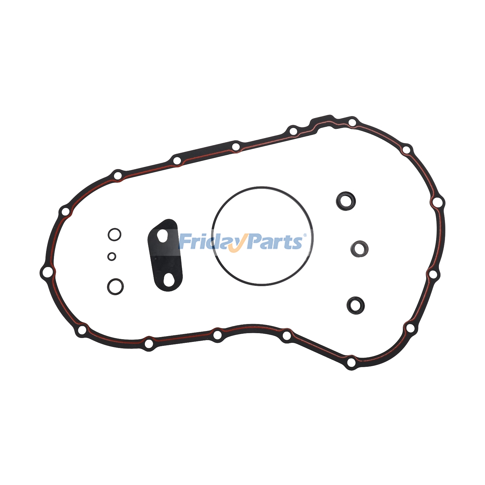 Primary Cover Gasket Seal And O-Ring Kit compatible with Motorcycle