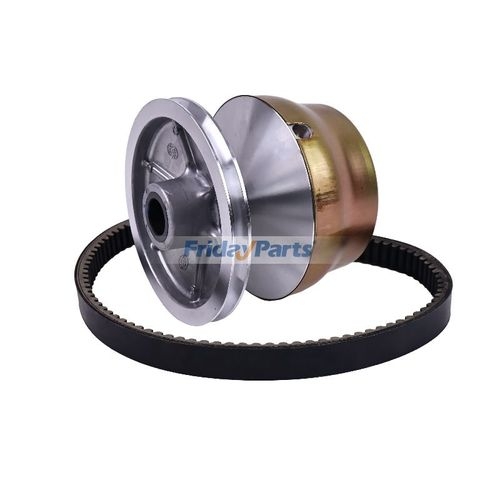 Primary Drive Clutch & Belt JN6G620103 for Yamaha 4 Cycle Gas Golf