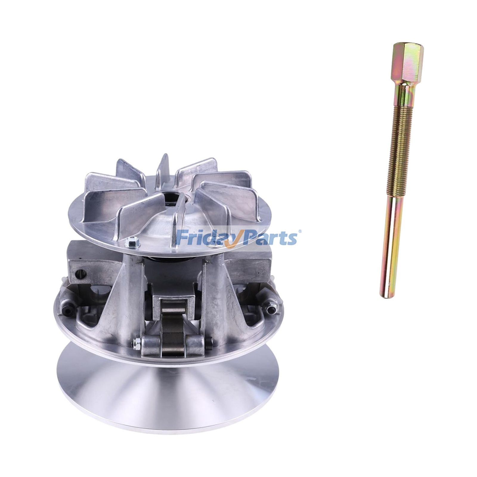 Kit d'embrayage et d'extracteur de transmission primaire AM138529 JDG1641 pour véhicule utilitaire John Deere Gator XUV620i XUV625i