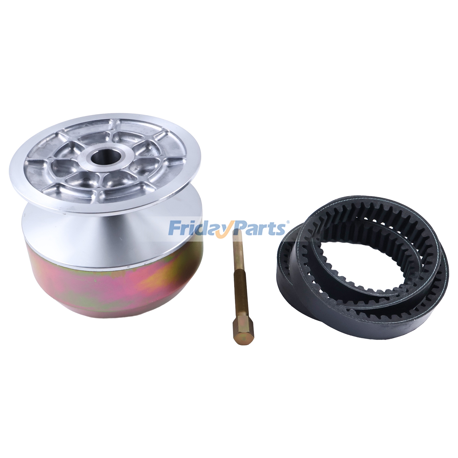 Primary Drive Clutch With Belt AM138487 for John Deere Utility Vehicle 4X2 6X4 Trail Worksite Gator for less