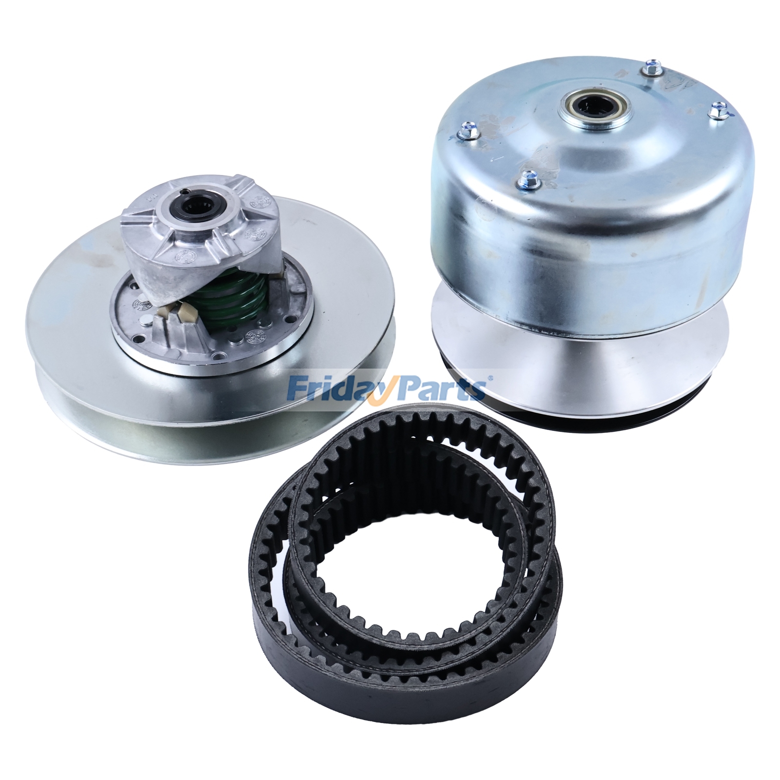 Primary Drive & Secondary Driven Clutch & Belt AM138536 AM138649 for John Deere Utility Vehicle TX Turf 4X2 Gator