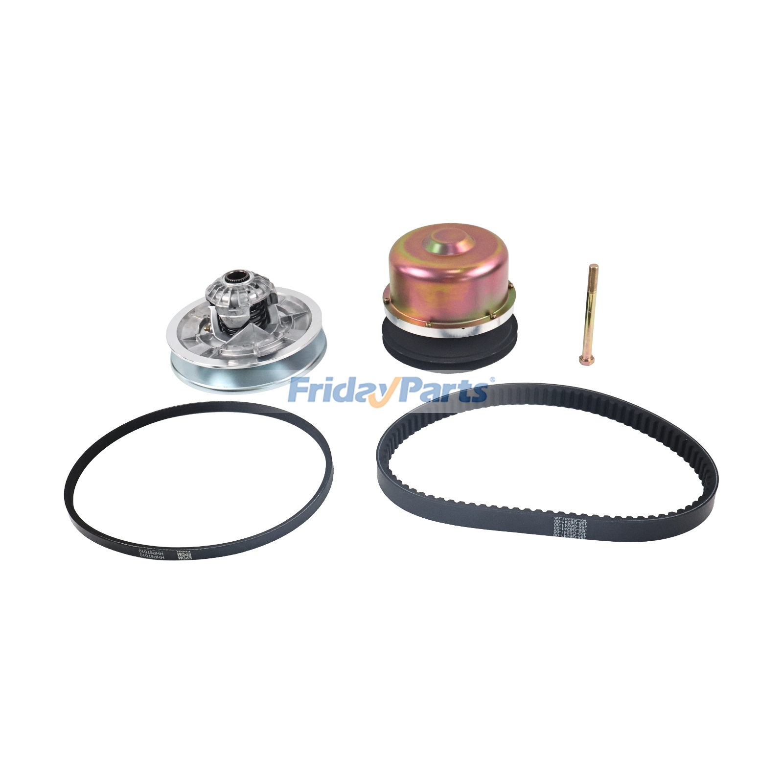 Repuesto Kit de embrague y correa de transmisión primaria y secundaria JW8-G6201 JW8-G6202 para carrito de golf Yamaha G29 YDRA Drive YTF Adventure Sports 2007-2016 compatible con Carrito de golf Para Yamaha FridayParts