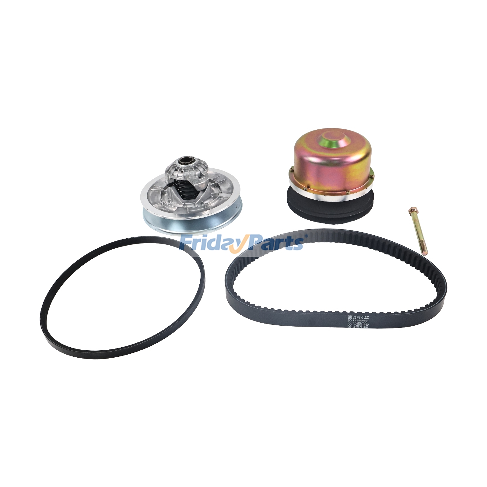 Kit de embrague y correa de transmisión primaria y secundaria JW8-G6201 JW8-G6202 para carrito de golf Yamaha G29 YDRA Drive YTF Adventure Sports 2007-2016 de FridayParts
