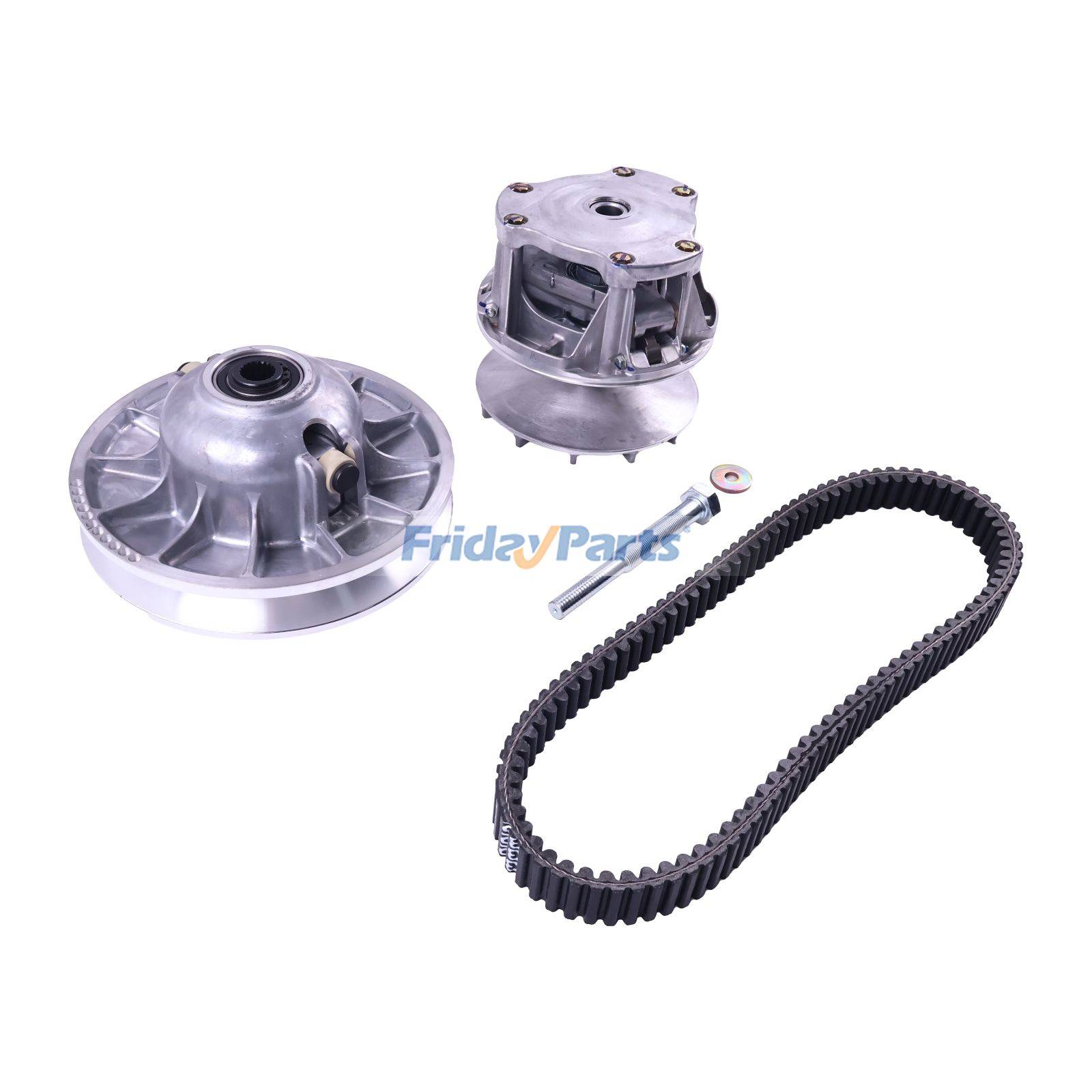 Polaris用ベルト付きプライマリー＆セカンダリークラッチ