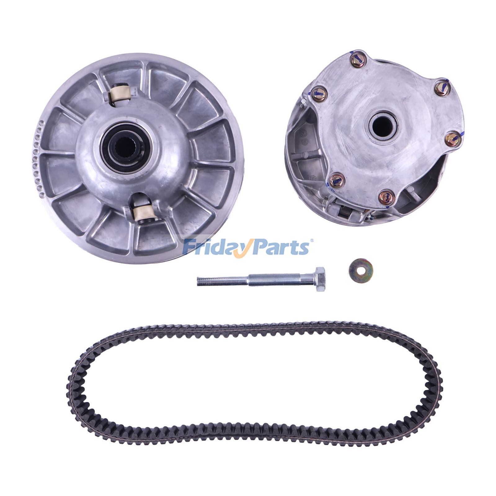 Polaris用ATV/UTV用ベルト付きプライマリー＆セカンダリークラッチ