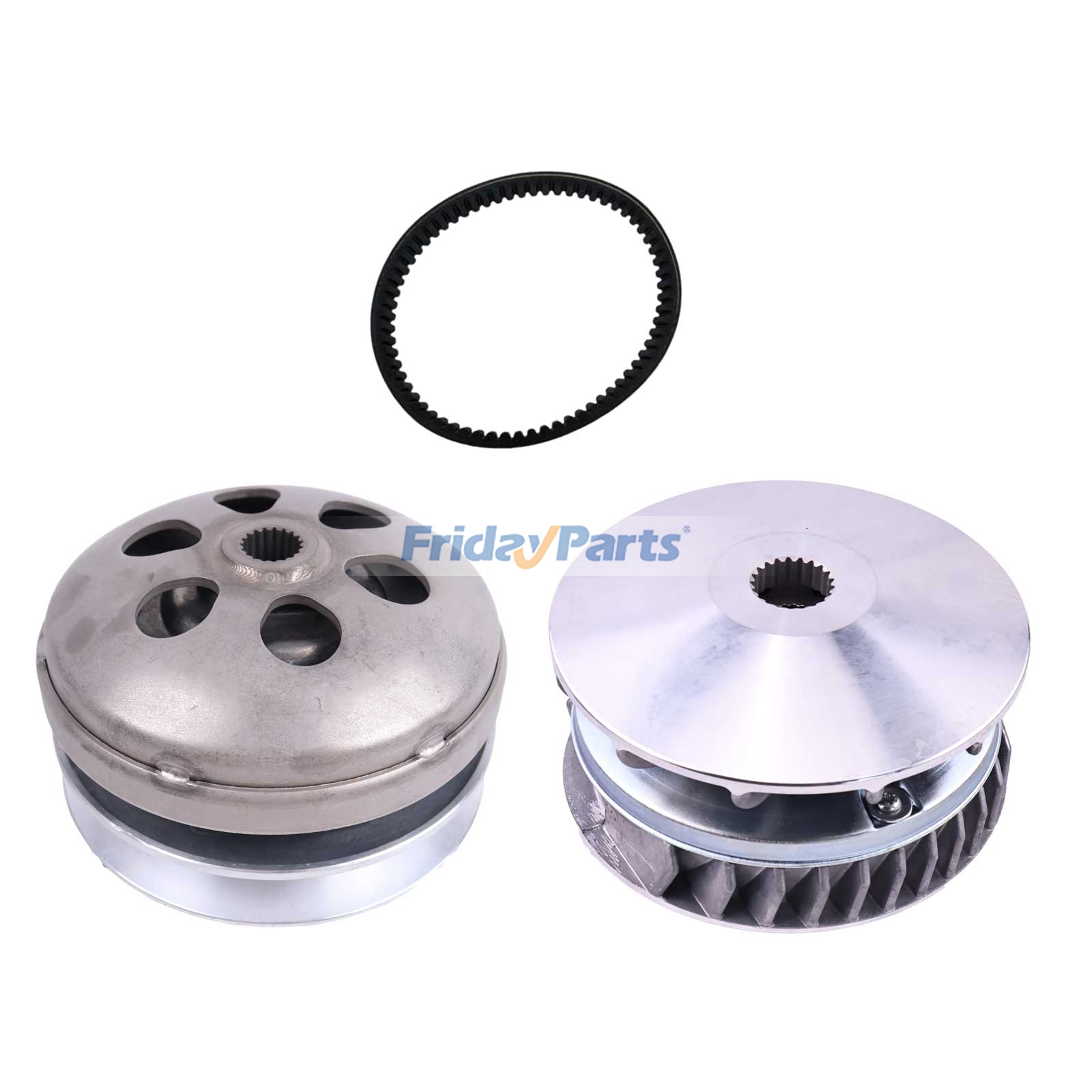 Primary & Secondary CVT Clutch Kit With Drive Belt 21300-013-0000 P013000115230000 21400-013-0000 for HiSun HS250 250cc UTV Massimo Bennche Coleman