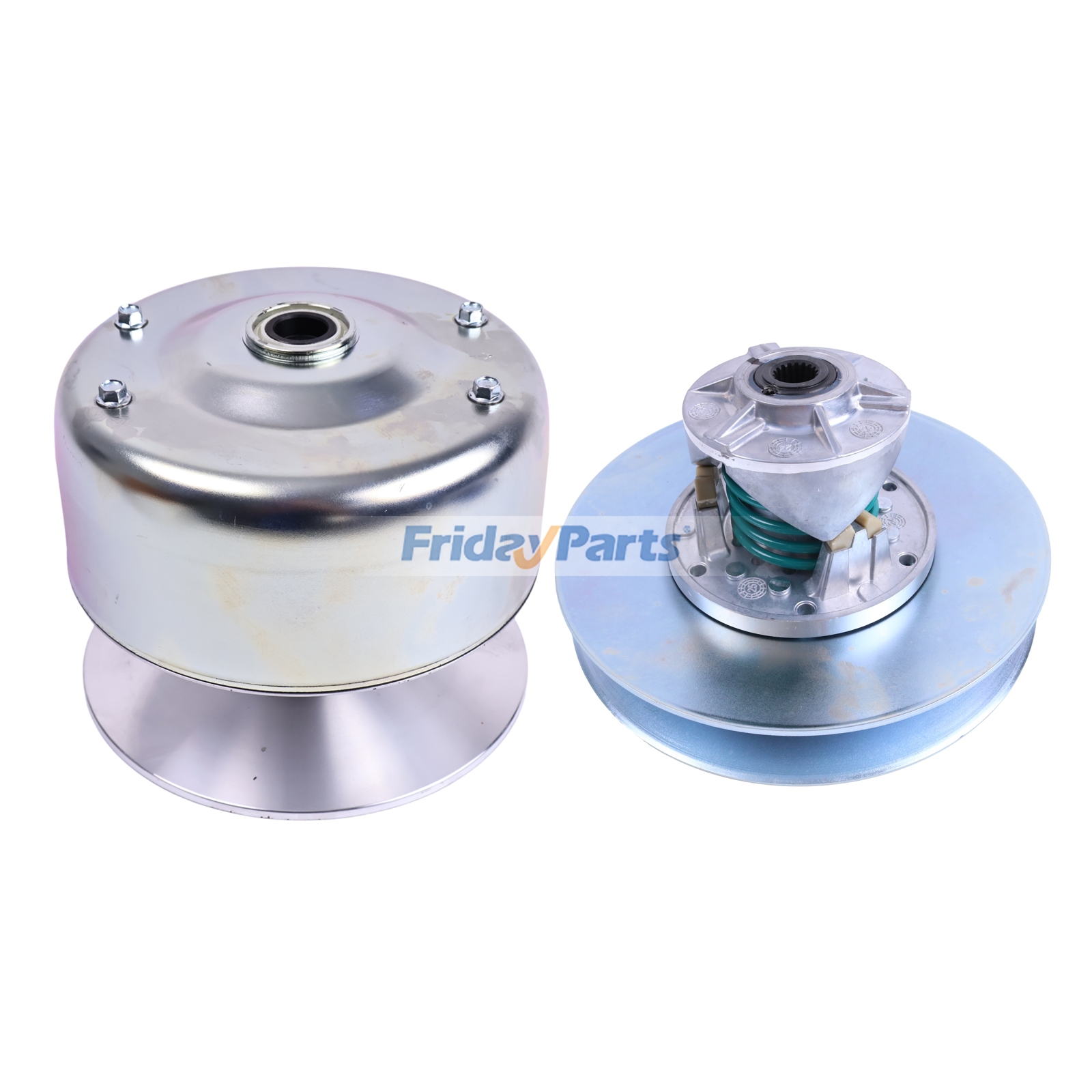 Primary & Secondary Driven Clutch AM140970 AM138649 for Kawasaki Engine FE350, FE290, FJ400D John Deere Utility VehicleTS TX 4X2