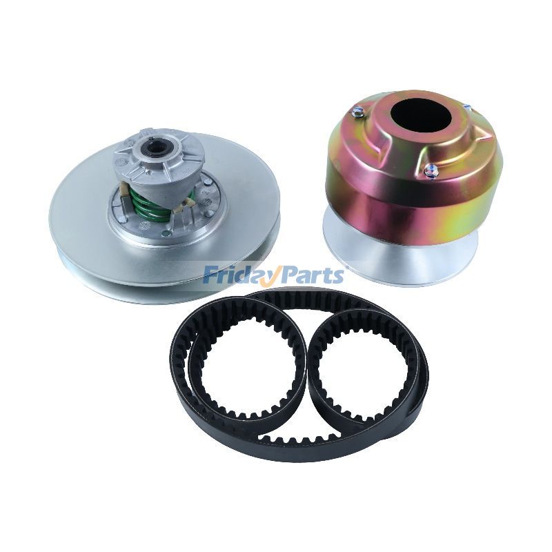 Primary & Secondary Driven Clutch With Belt AM140985 for John Deere Utility Vehicle 4X2 6X4 Trail Worksite Gator