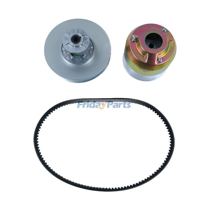 Heavy-Duty UTV Primary & Secondary Driven Clutch With Belt 4X2 6X4 Trail