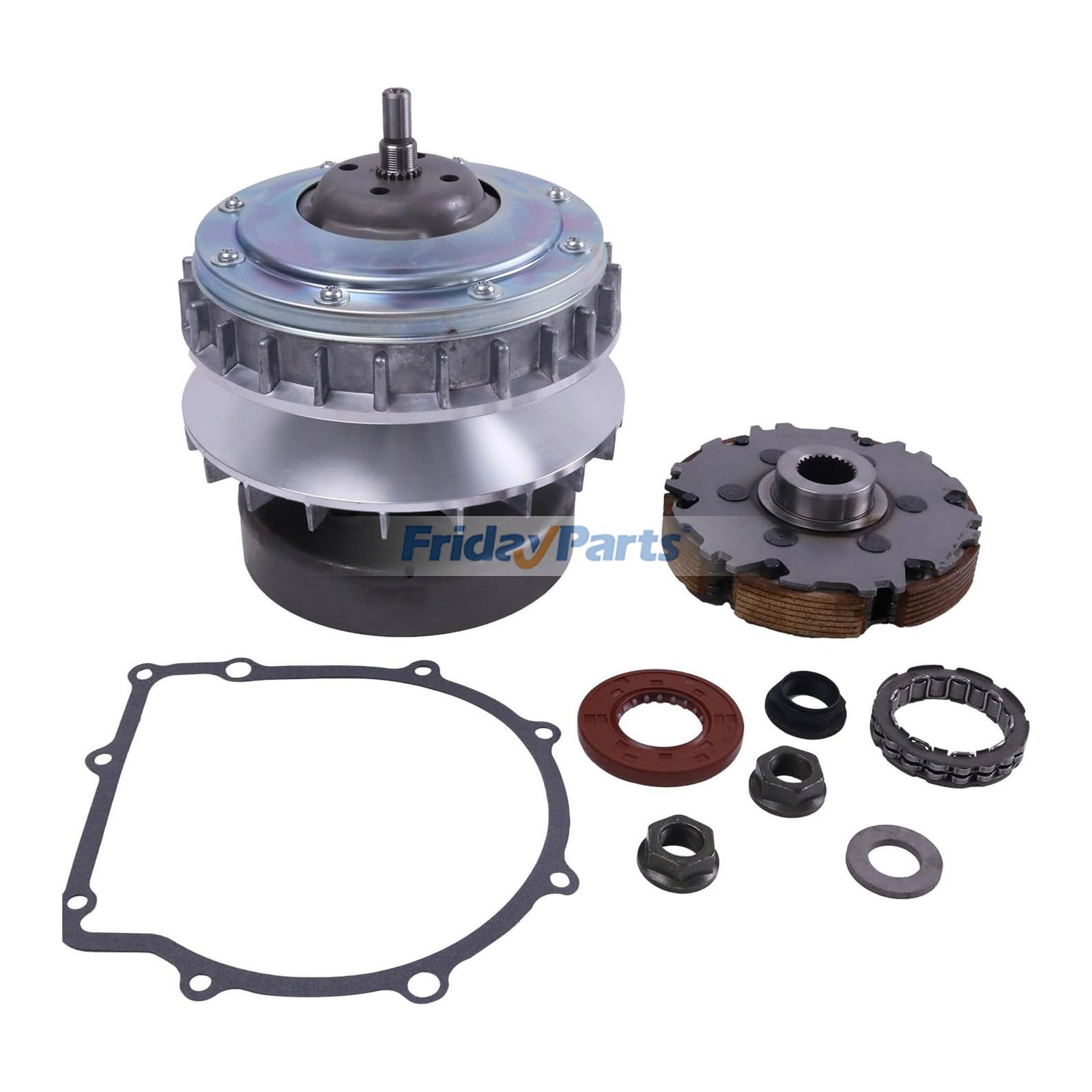 Primary Sheave Clutch Carrier Housing Oneway Gasket Kit 1HP-16611-00-00 for Yamaha ATV Grizzly 700 4X4 2007-2015