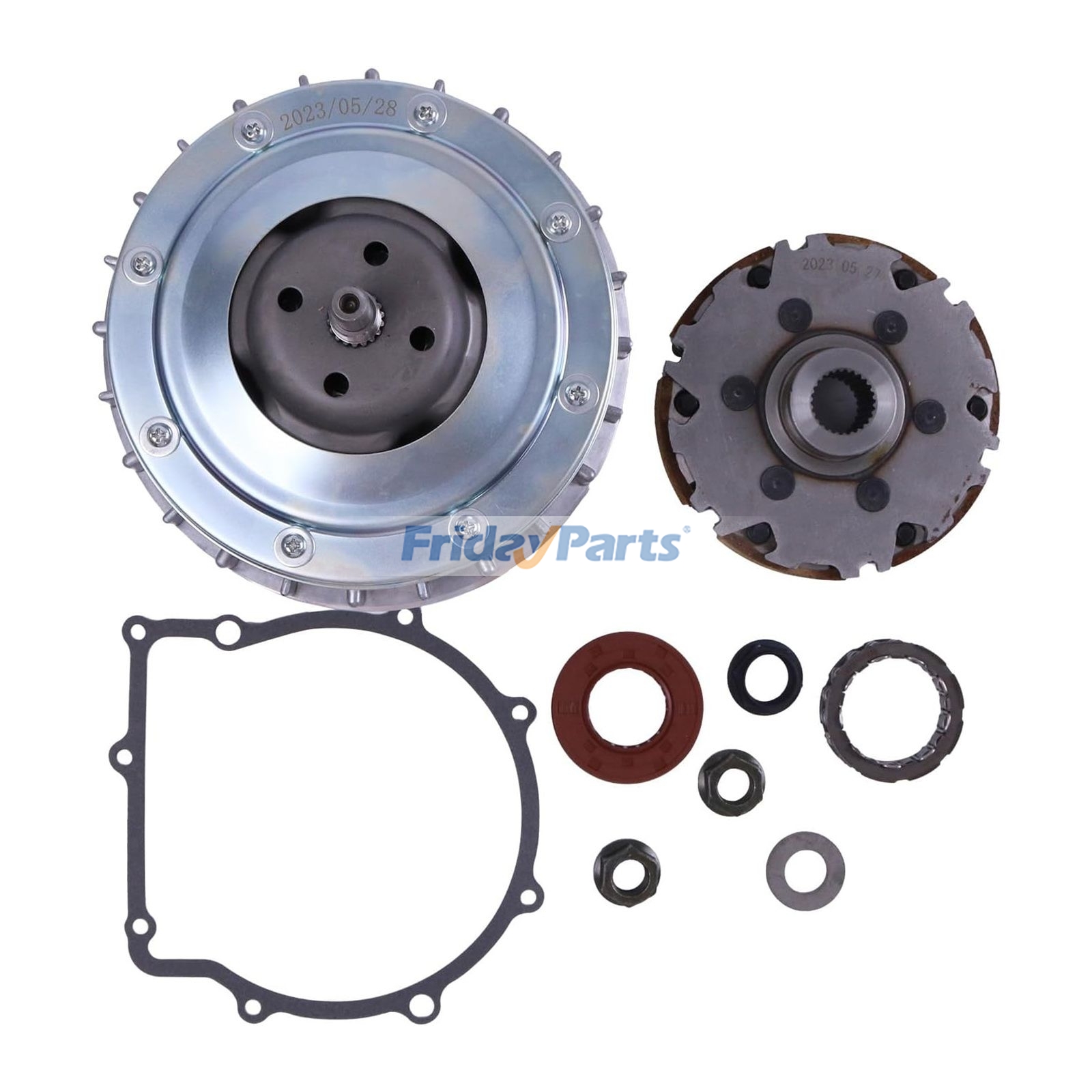 Primary Sheave Clutch Carrier Housing Oneway Gasket Kit compatible with Sport UTV/ATV