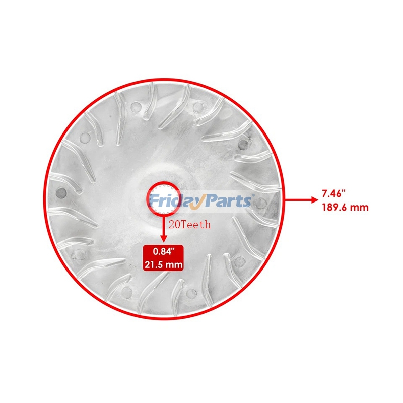 Primary Fixed Sheave for Sport UTV/ATV