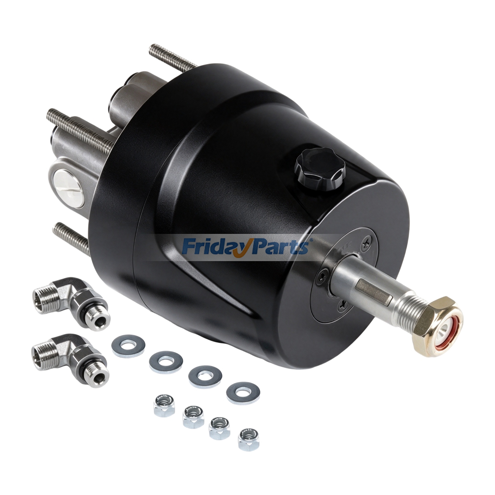 Pro Front Mount 2.4 Hydraulic Steering Helm Replacement for SeaStar HH5772-4
