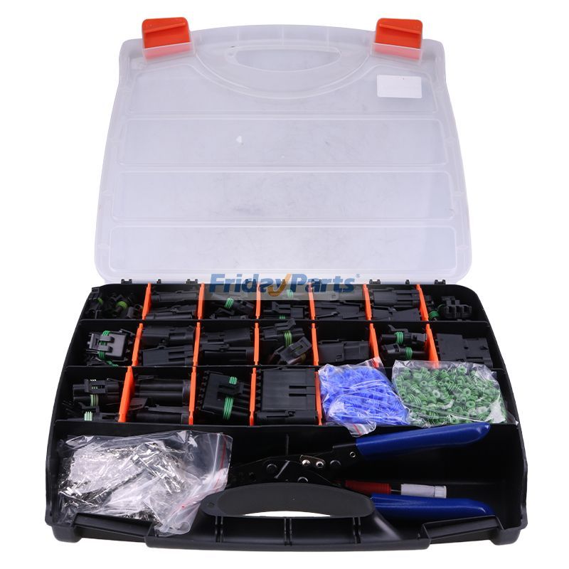 Others WP-1505 Pro Weather Pack Connector Kit With T-18 Crimp Tool