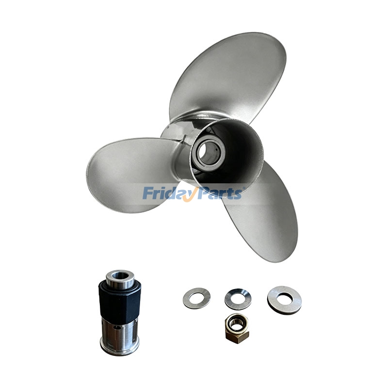 Hélice de 15 x 15" 48-8M0151230 48-8M015123 para motores fueraborda Mercury de 90HP, 115HP y 400HP. 